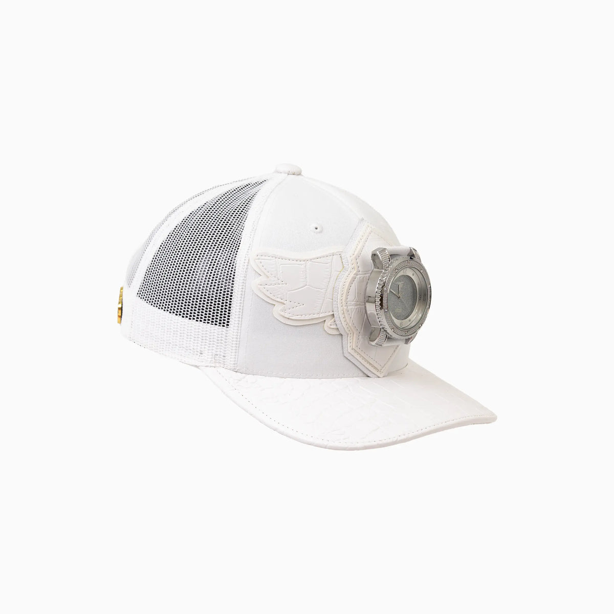Breyer's Buck 50 Wool Trucker Hat With Leather Visor