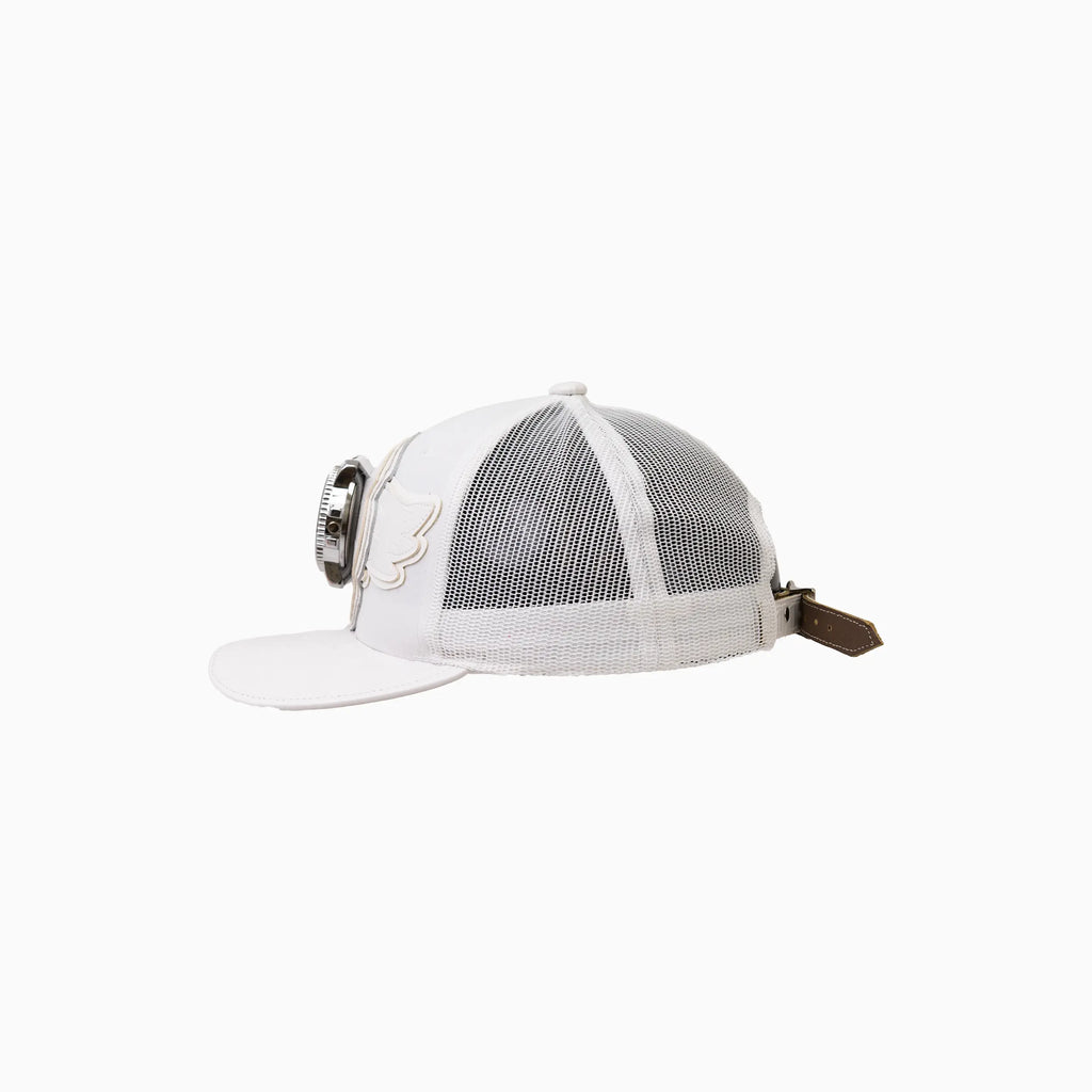 Casquette de routier en laine Buck 50 Breyer avec visière en cuir