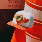 Casquette de routier en laine Buck 50 Breyer avec visière en cuir