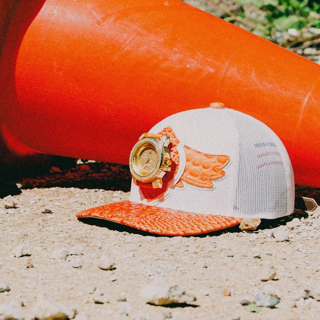 Casquette de routier en laine Buck 50 Breyer avec visière en cuir