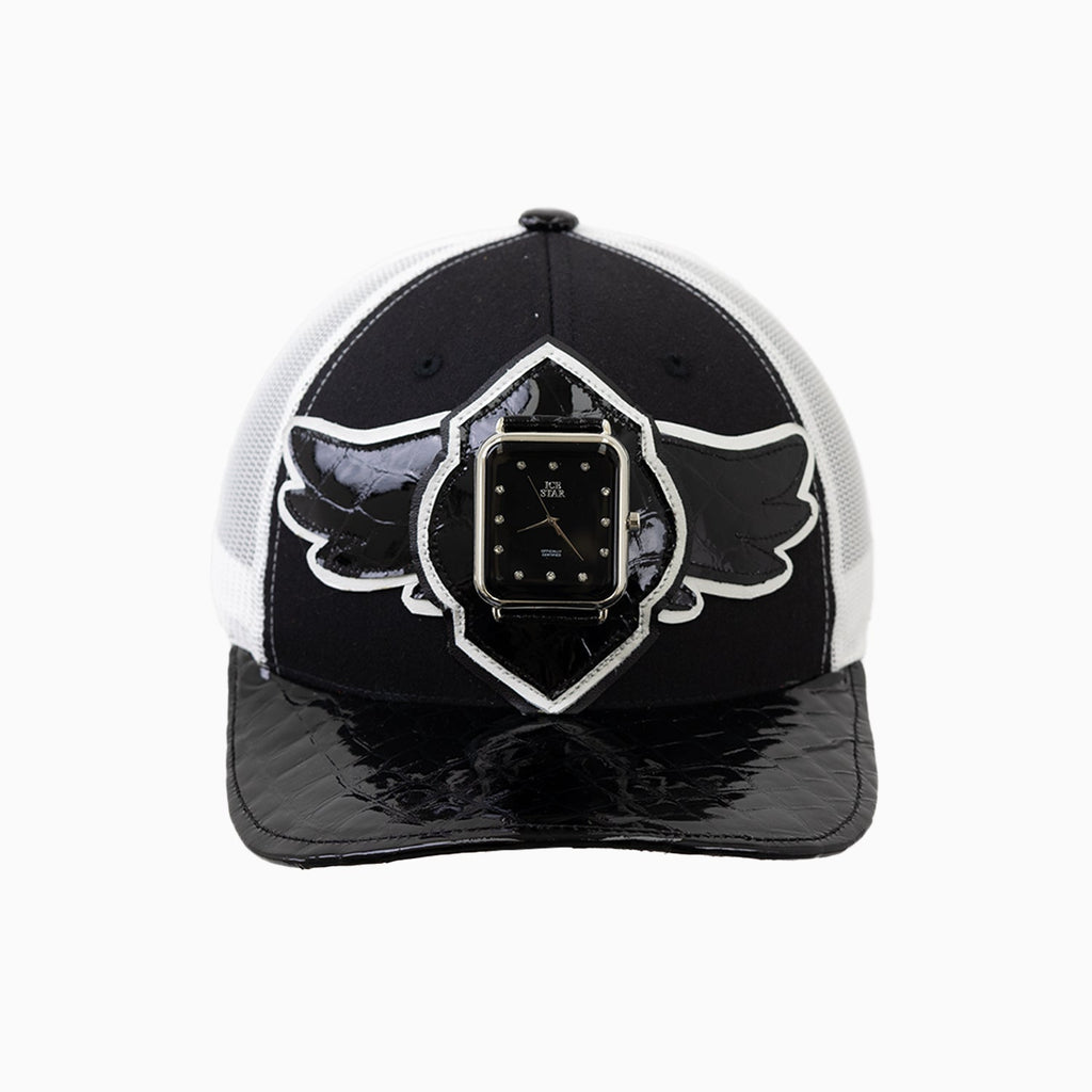 Casquette de routier en laine Buck 50 Breyer avec visière en cuir