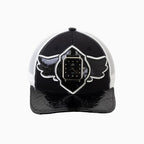 Casquette de routier en laine Buck 50 Breyer avec visière en cuir