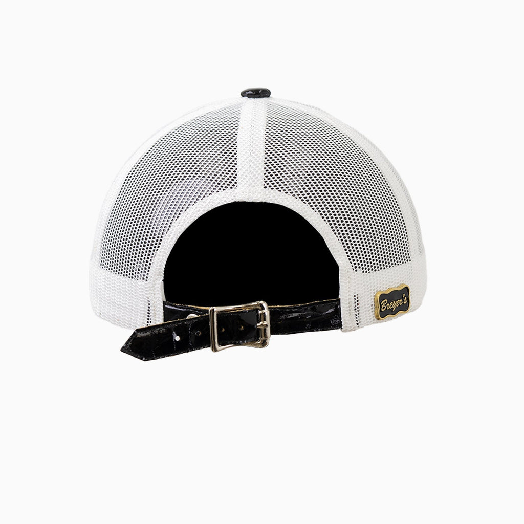 Casquette de routier en laine Buck 50 Breyer avec visière en cuir