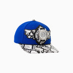 Chapeau Breyer's Buck 50 en laine avec visière en simili serpent