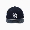 Casquette en cuir verni Breyer's Buck 50 New York Yankees