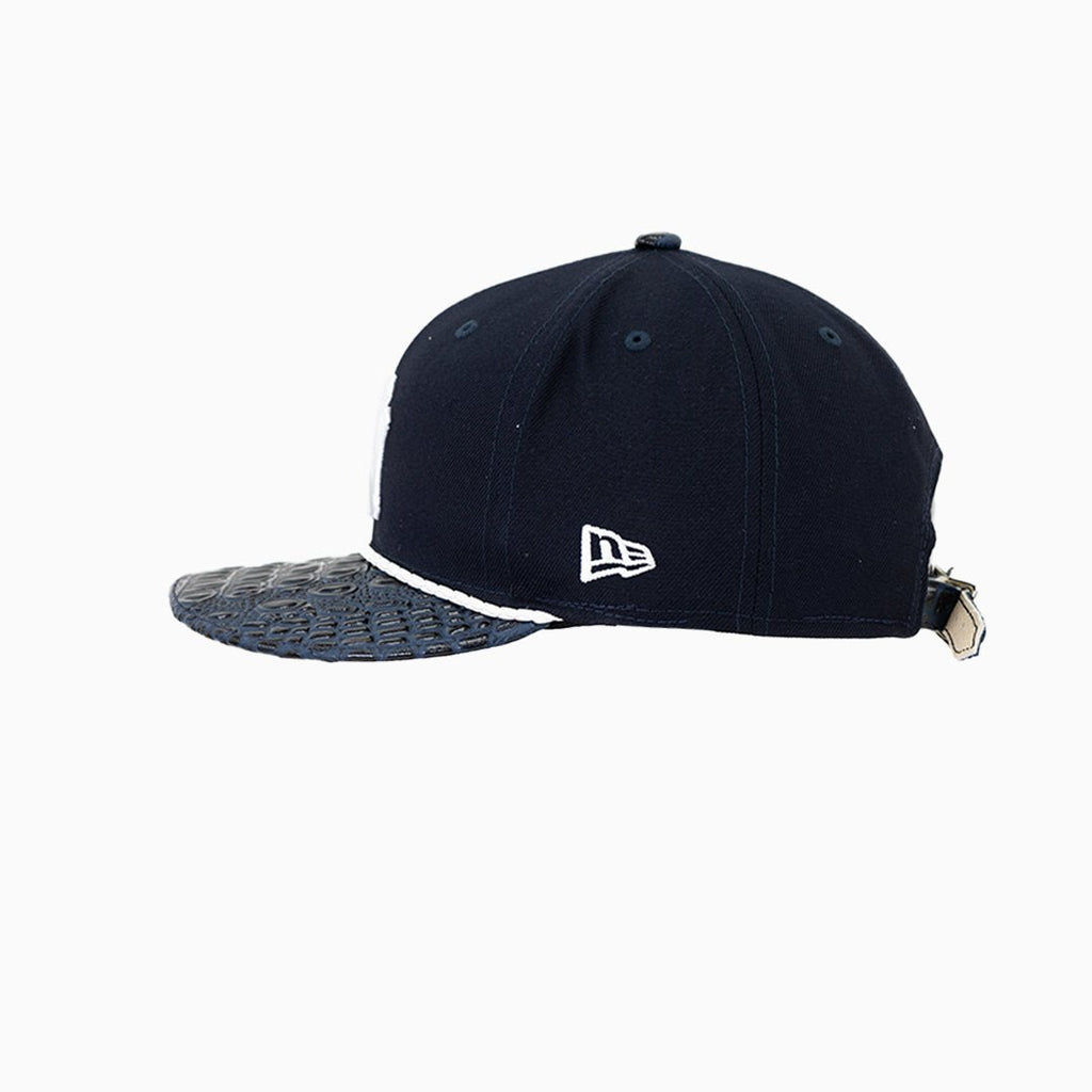 Casquette en cuir verni Breyer's Buck 50 New York Yankees