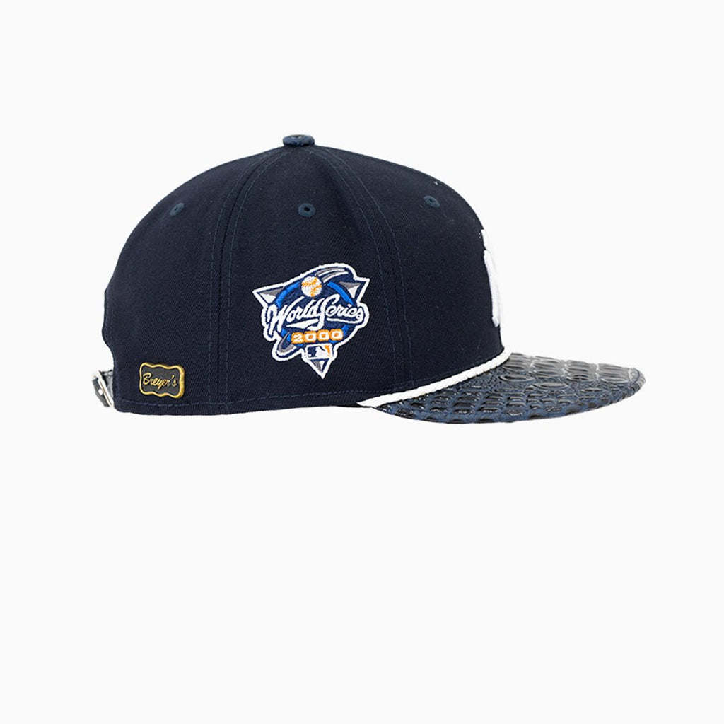Casquette en cuir verni Breyer's Buck 50 New York Yankees