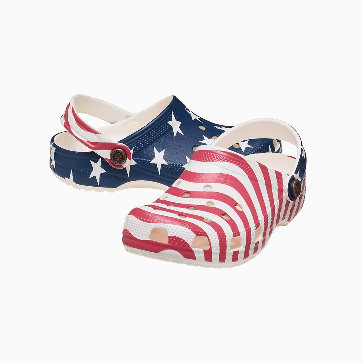 Kid's Classic American Flag Clog Slipper