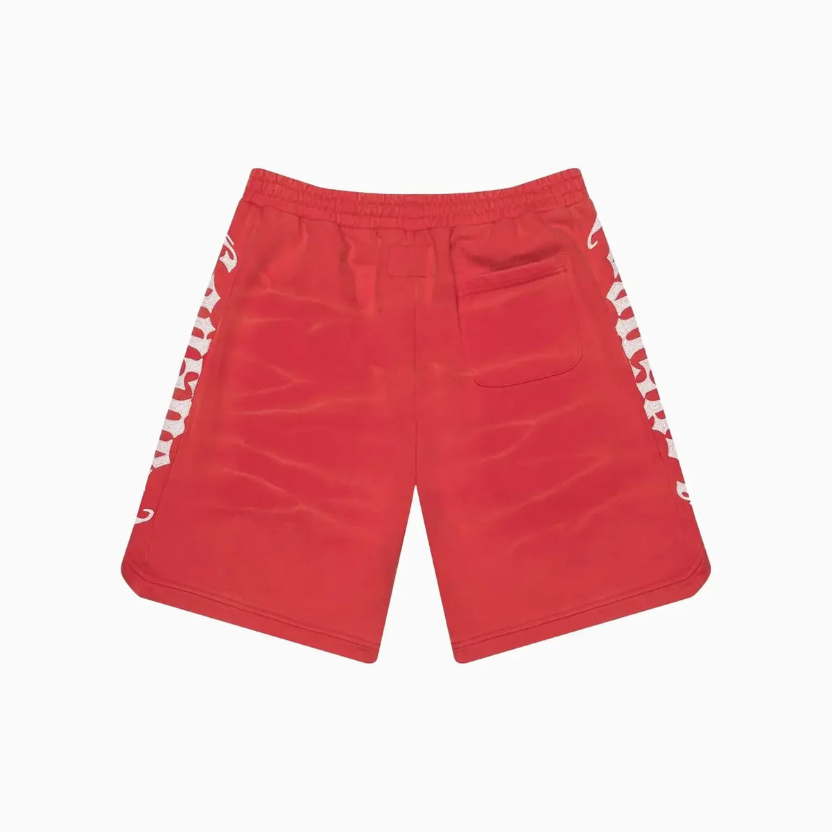 Men's Courtside Red Tie-Dye Shorts