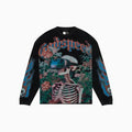 Sudadera de manga larga con estampado floral Vision para hombre