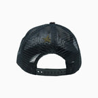 Goat Brown Leather Trucker Hat