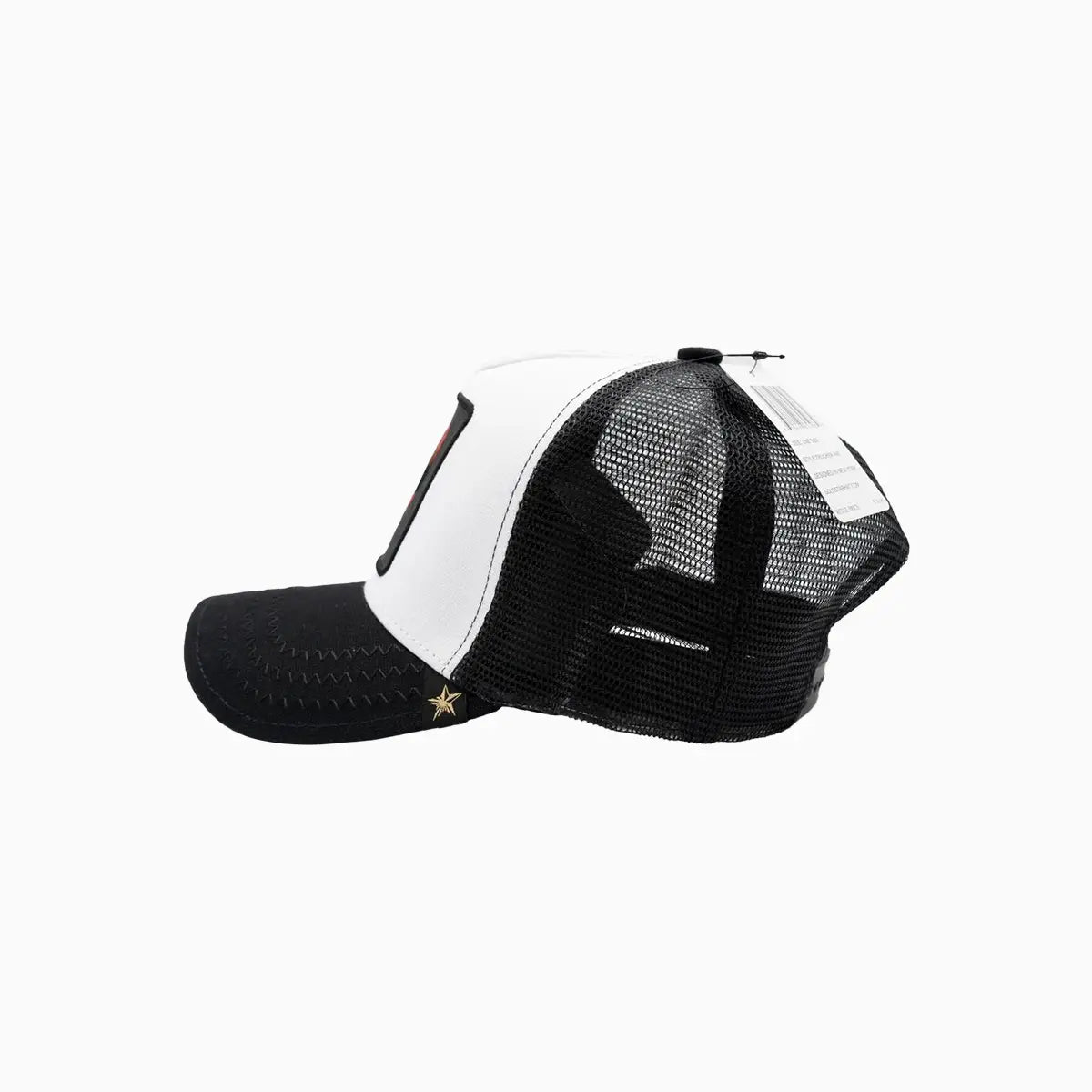Rooster White Trucker Hat