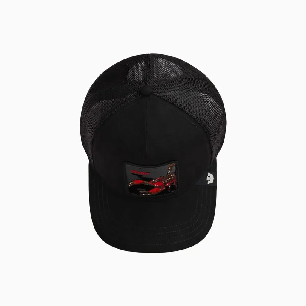 Gorra Trucker Escorpión Negra