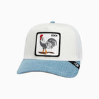 Casquette trucker Denim Rooster