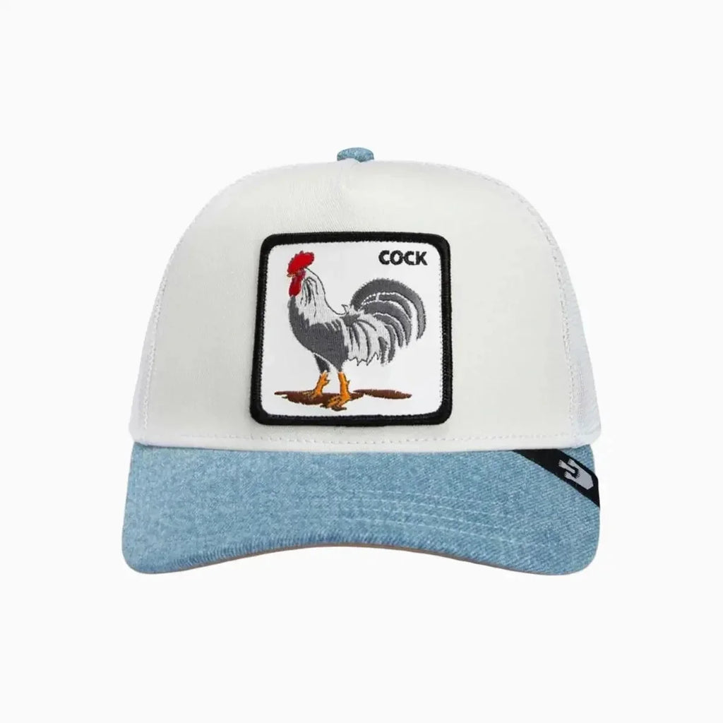 Casquette trucker Denim Rooster