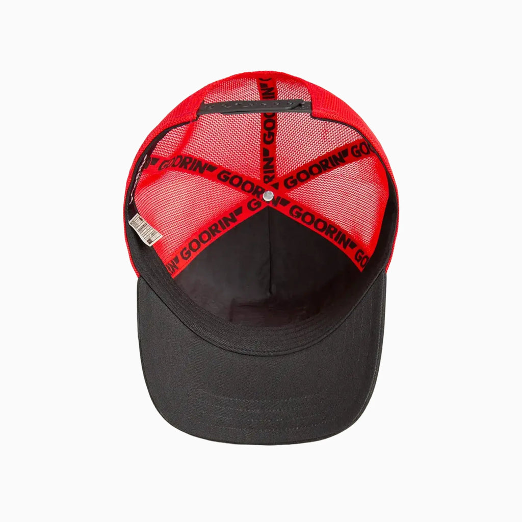 Casquette de routier en daim de buffle