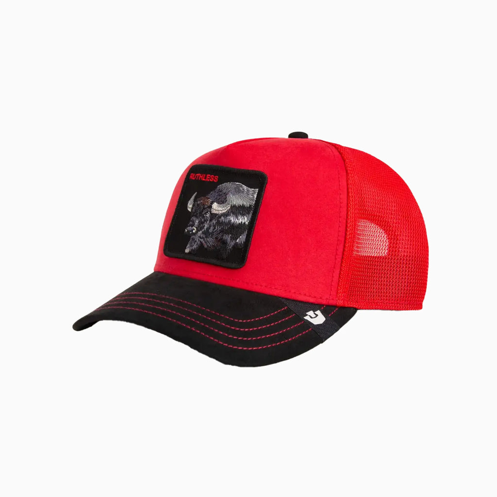 Casquette de routier en daim de buffle