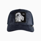 Velour Lion Trucker Hat