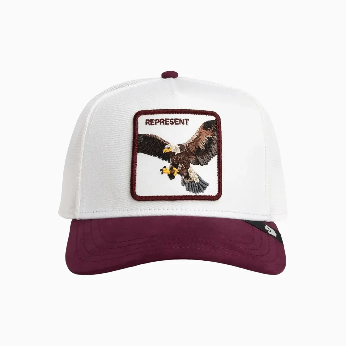 Suede Eagle Trucker Hat
