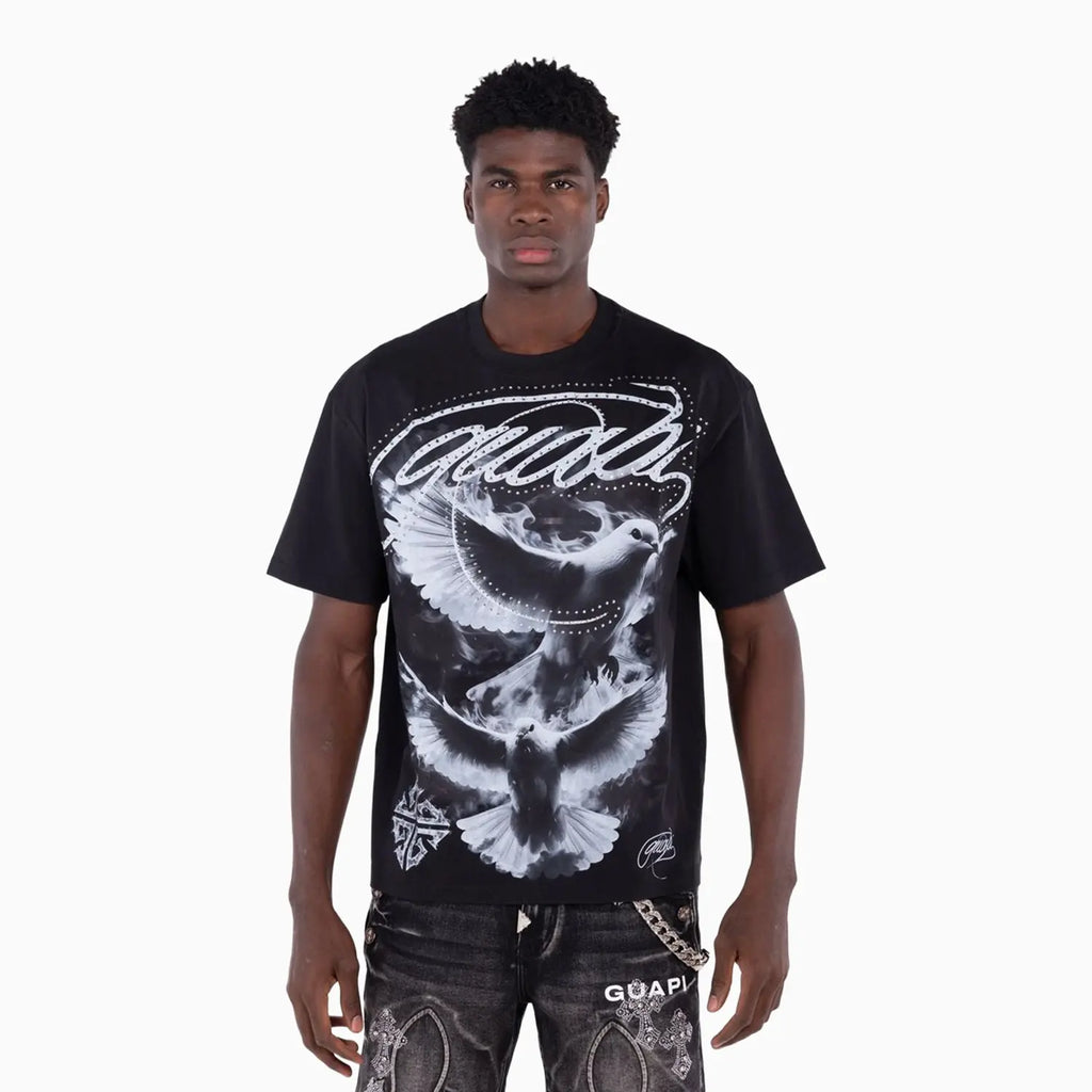 T-shirt noir homme Ascension