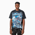 T-shirt Crâne Chromé Homme