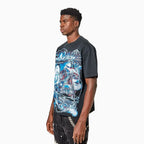 T-shirt Crâne Chromé Homme