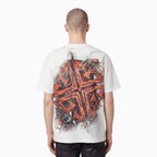 T-shirt blanc araignée homme