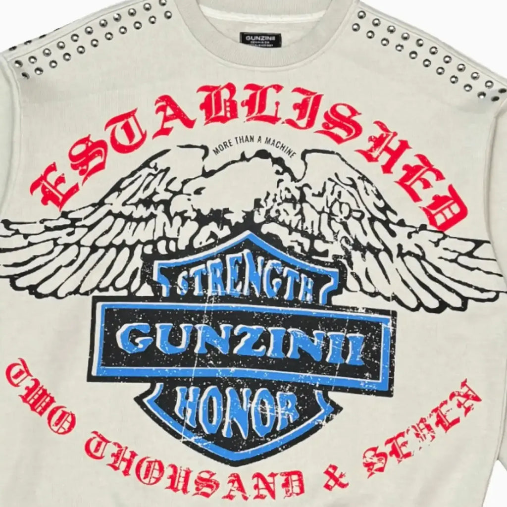Sudadera con cuello redondo "Men's Strength Honor"
