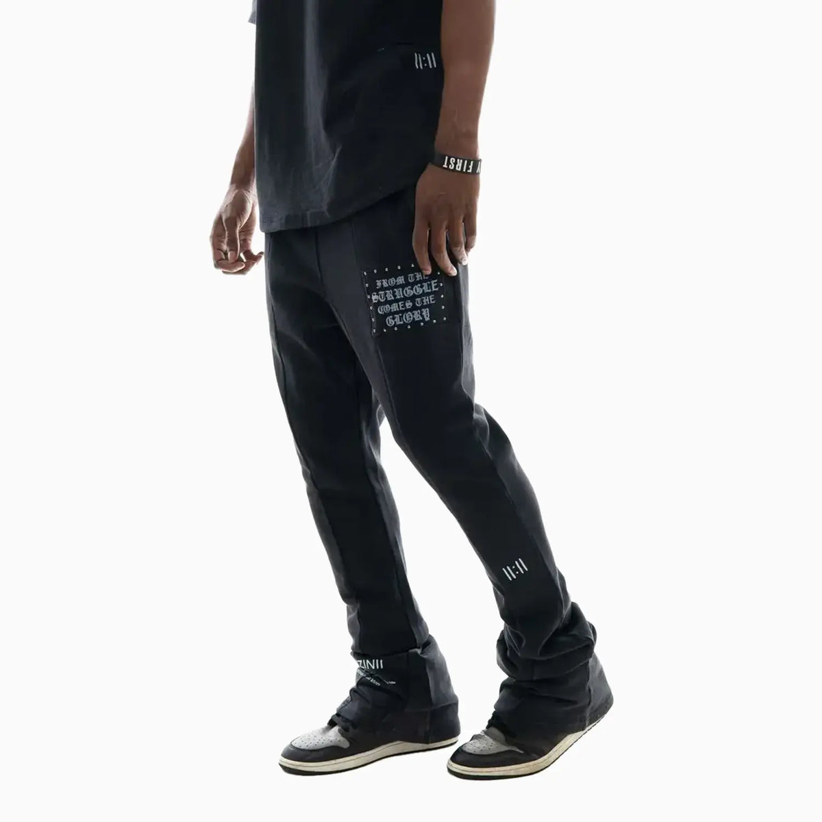 Men's Savage Culture Graphic Co-ord Set ¨C Black Edition