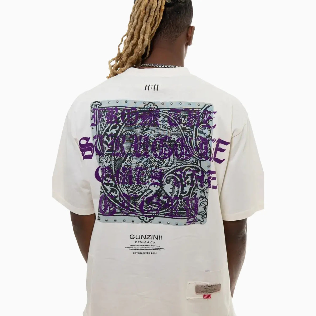 Men's Savage Culture Graphic Co-ord Set ¨C Off-White Edition