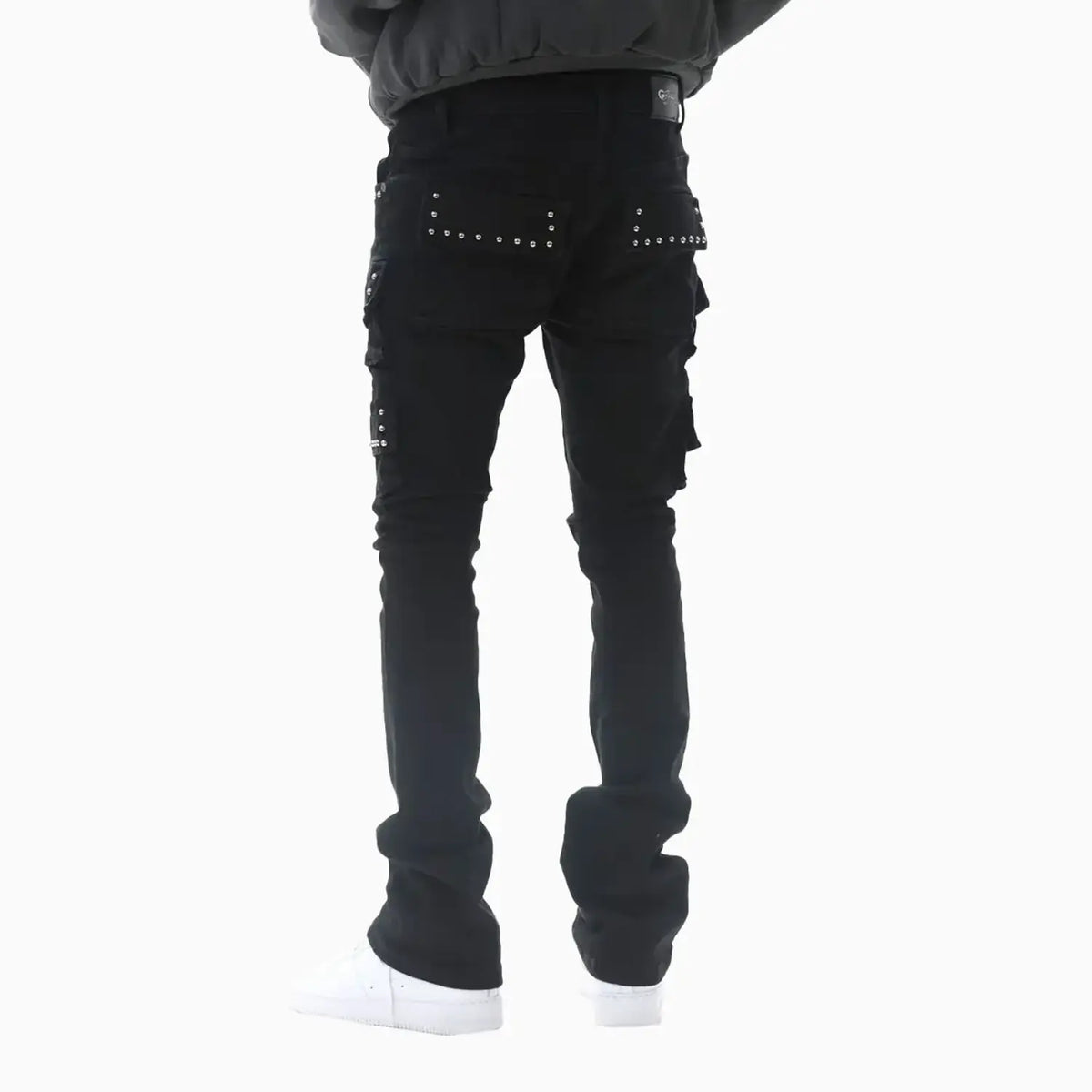 Men's Stacked Cargo Denim Pant