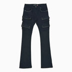 Men's Stacked Cargo Denim Pant