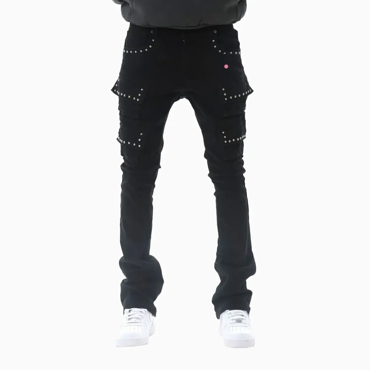 Men's Stacked Cargo Denim Pant