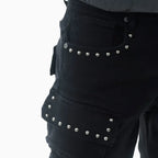 Men's Stacked Cargo Denim Pant