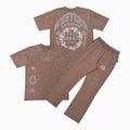 Men's Studded Graphic Jogger Set