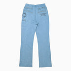 Conjunto de jogger con gráficos y tachuelas para hombre