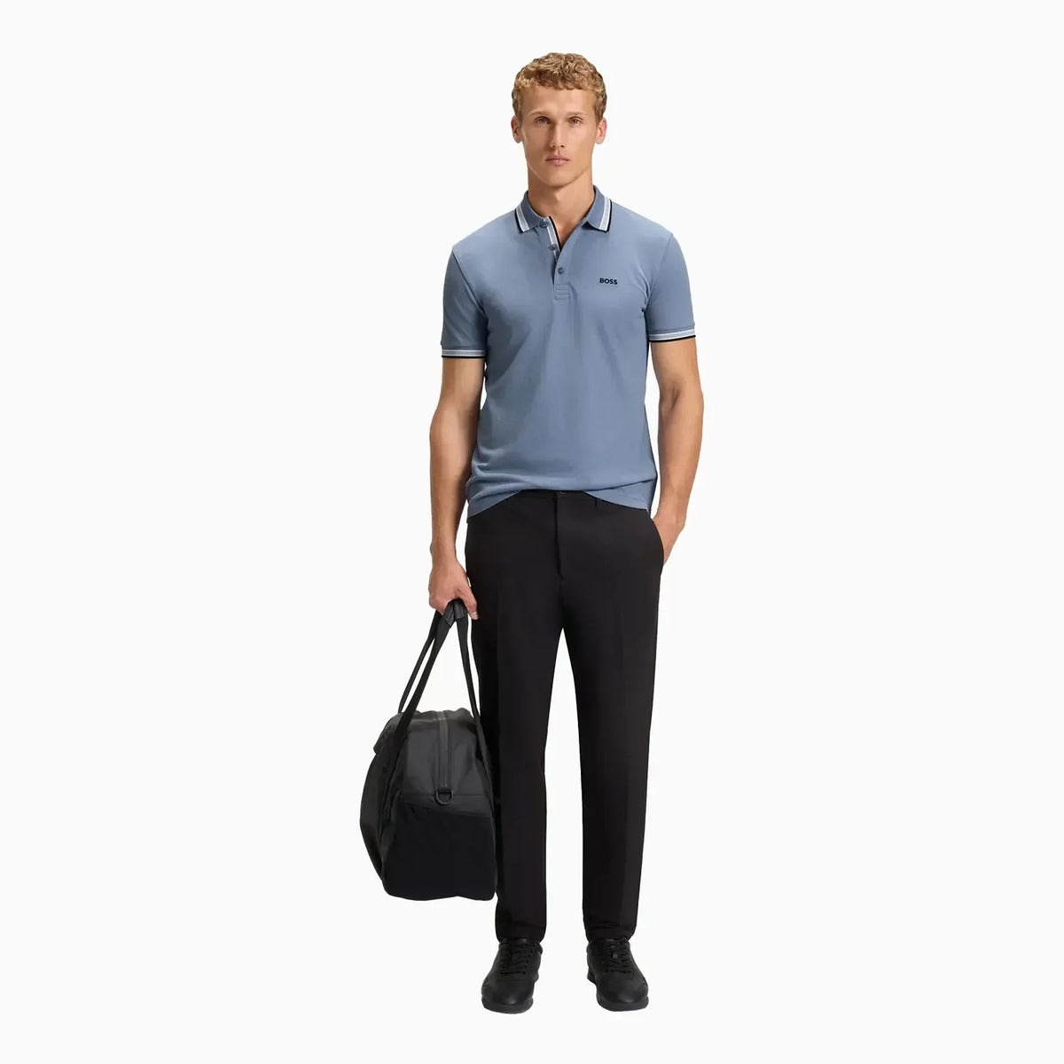 Polo de hombre Paddy en piqué de algodón