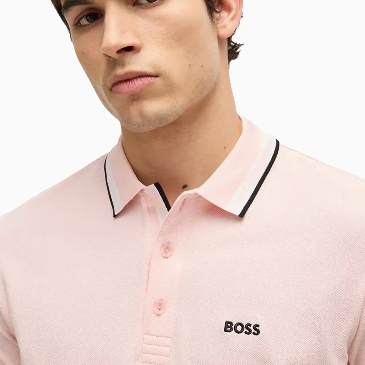 Polo Paddy para hombre de algodón con logo