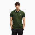 Polo de Hombre con Logotipo y Detalles a Contraste