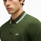 Polo de Hombre con Logotipo y Detalles a Contraste