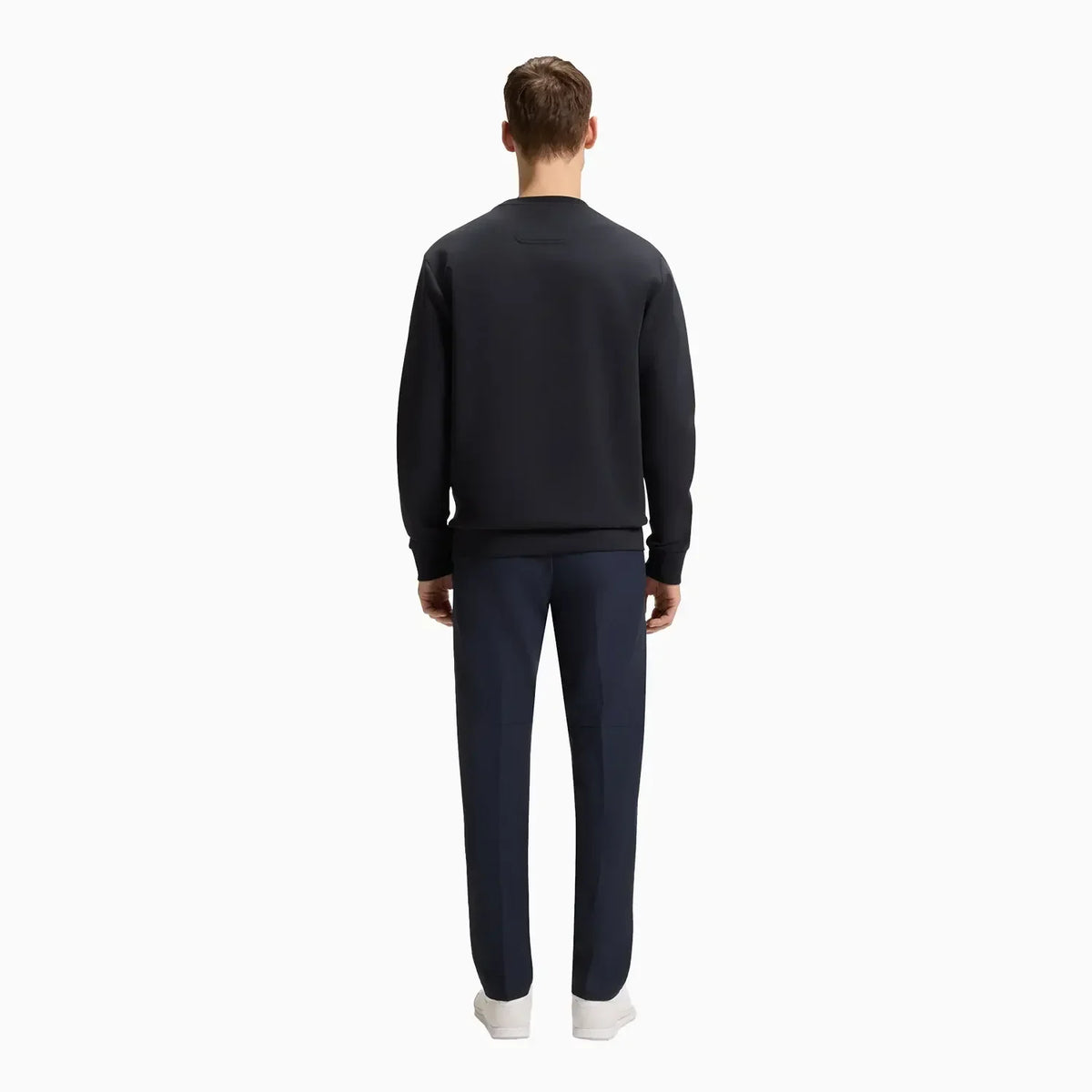 Men's Stretch Cotton Sweatshirt with Sandwich Logo