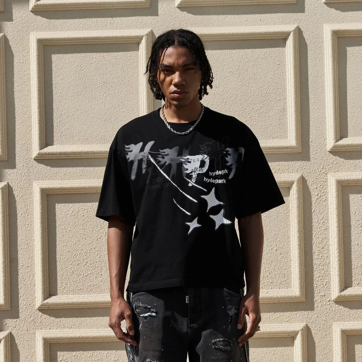 T-shirt à manches courtes HP Star pour homme