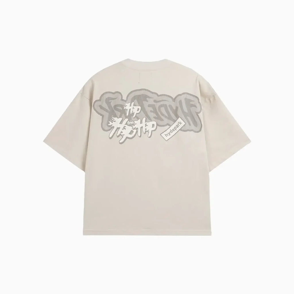 Camiseta monocromática de manga corta para hombre