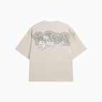 Camiseta monocromática de manga corta para hombre
