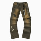 Pantalon en denim Skinny Flare Pivotal pour homme