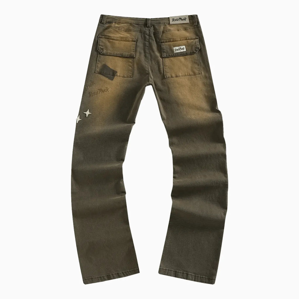 Pantalon en denim Skinny Flare Pivotal pour homme