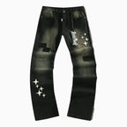 Pantalon en denim Skinny Flare Pivotal pour homme
