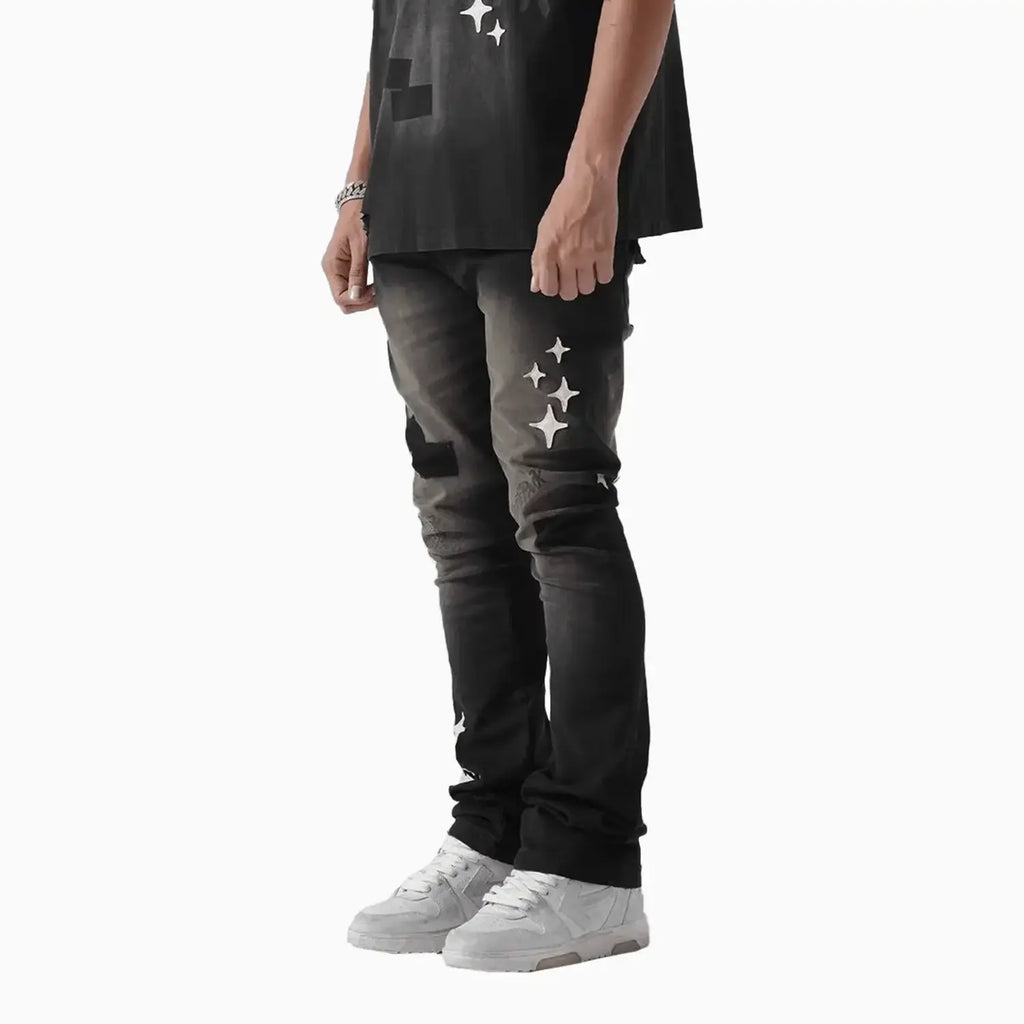 Pantalon en denim Skinny Flare Pivotal pour homme