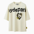 Camiseta de camuflaje de corazón con calavera para hombre