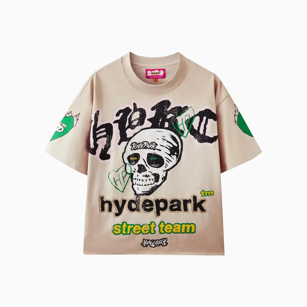 Camiseta de cuello redondo para hombre de Street Team